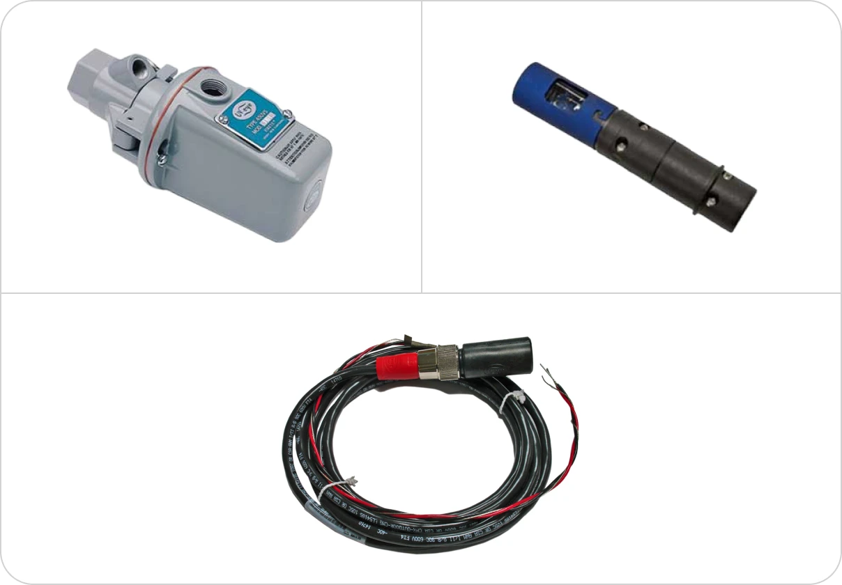 Detectores de chamas discretos